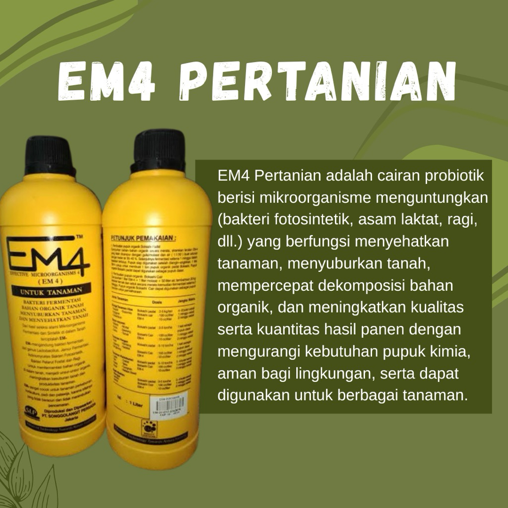 EM4 PERTANIAN 1LITER