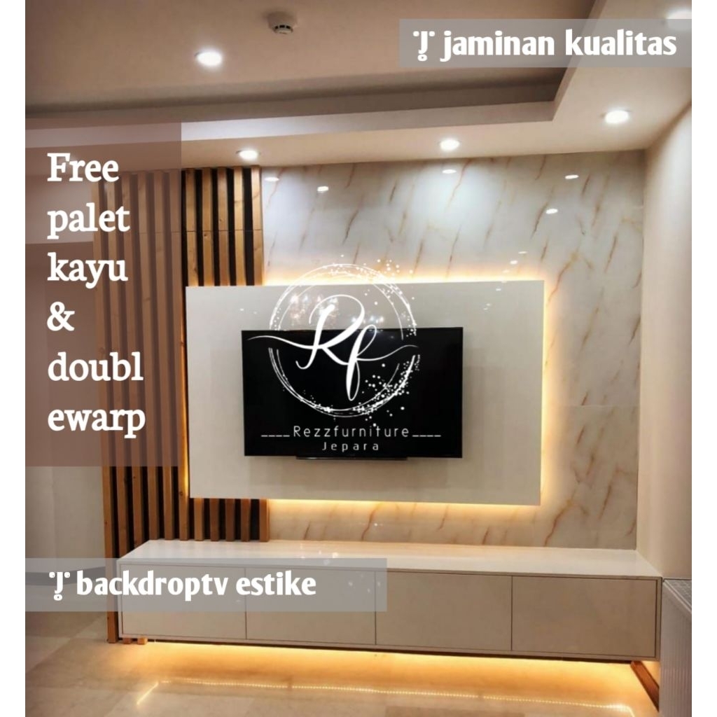 bacdrop tv castem HPL