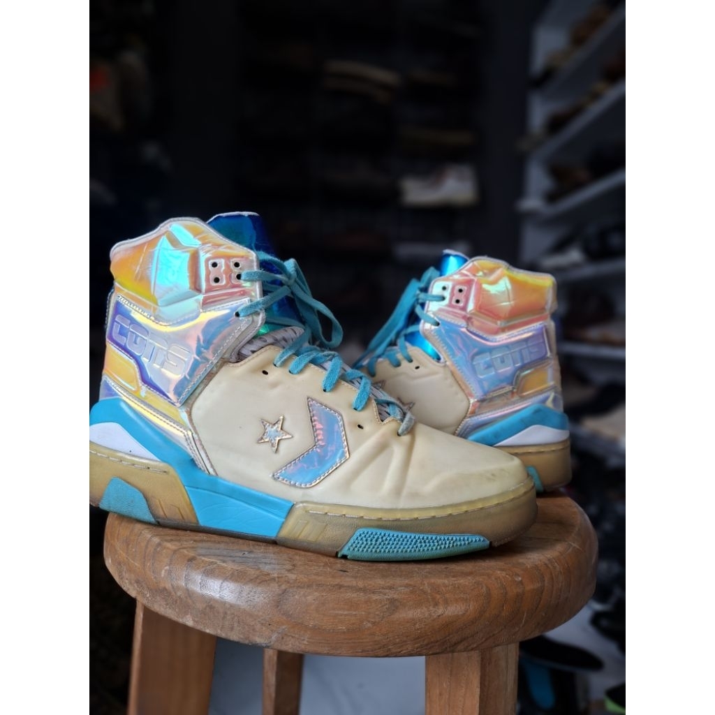 Sepatu sneakers CONVERSE cons ERX-260 impress Hi Iridescent, basket size 4
