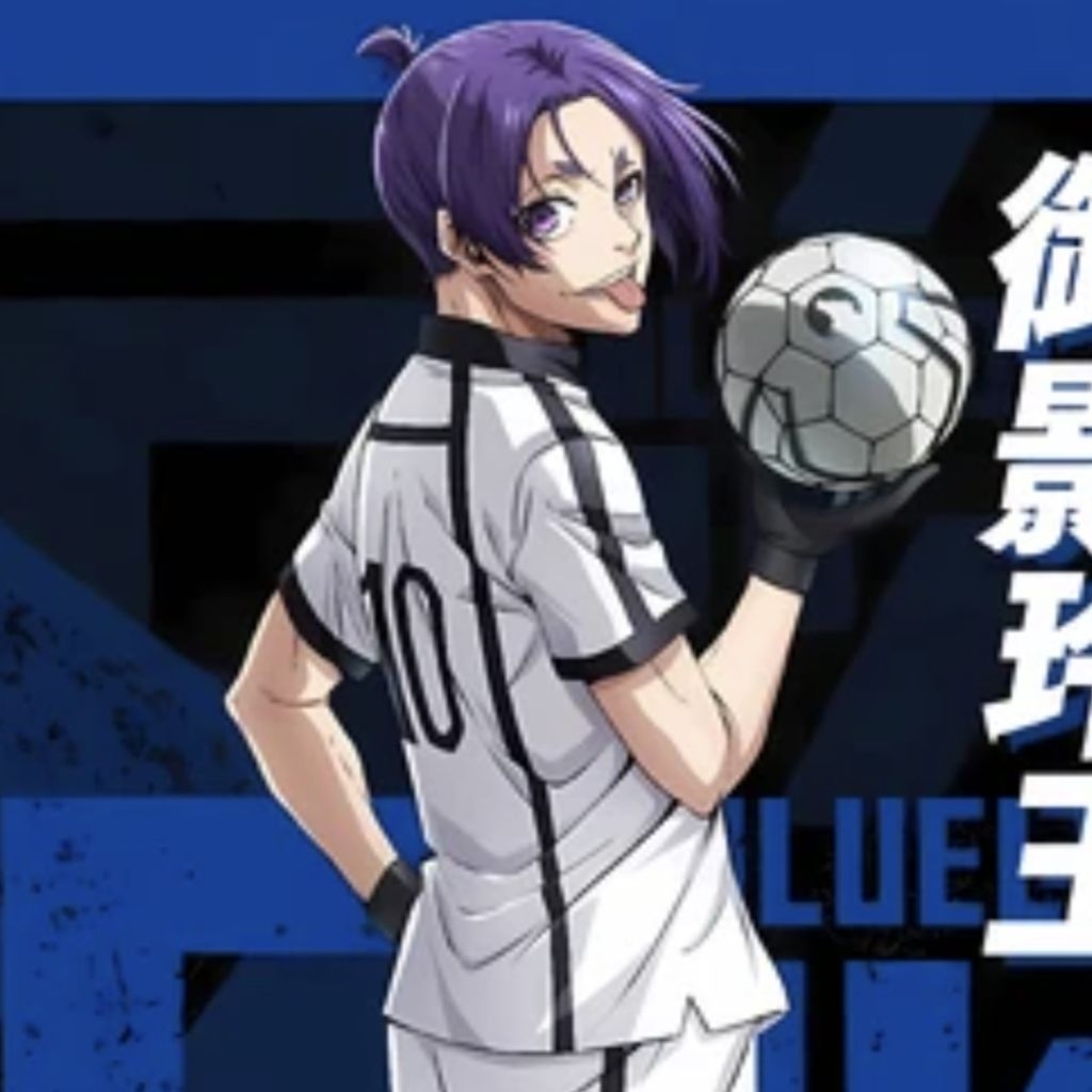 WTS FULLSET COSPLAY NEW MIKAGE REO HAKUHO JERSEY PUTIH BLUE LOCK COSTUME WIG