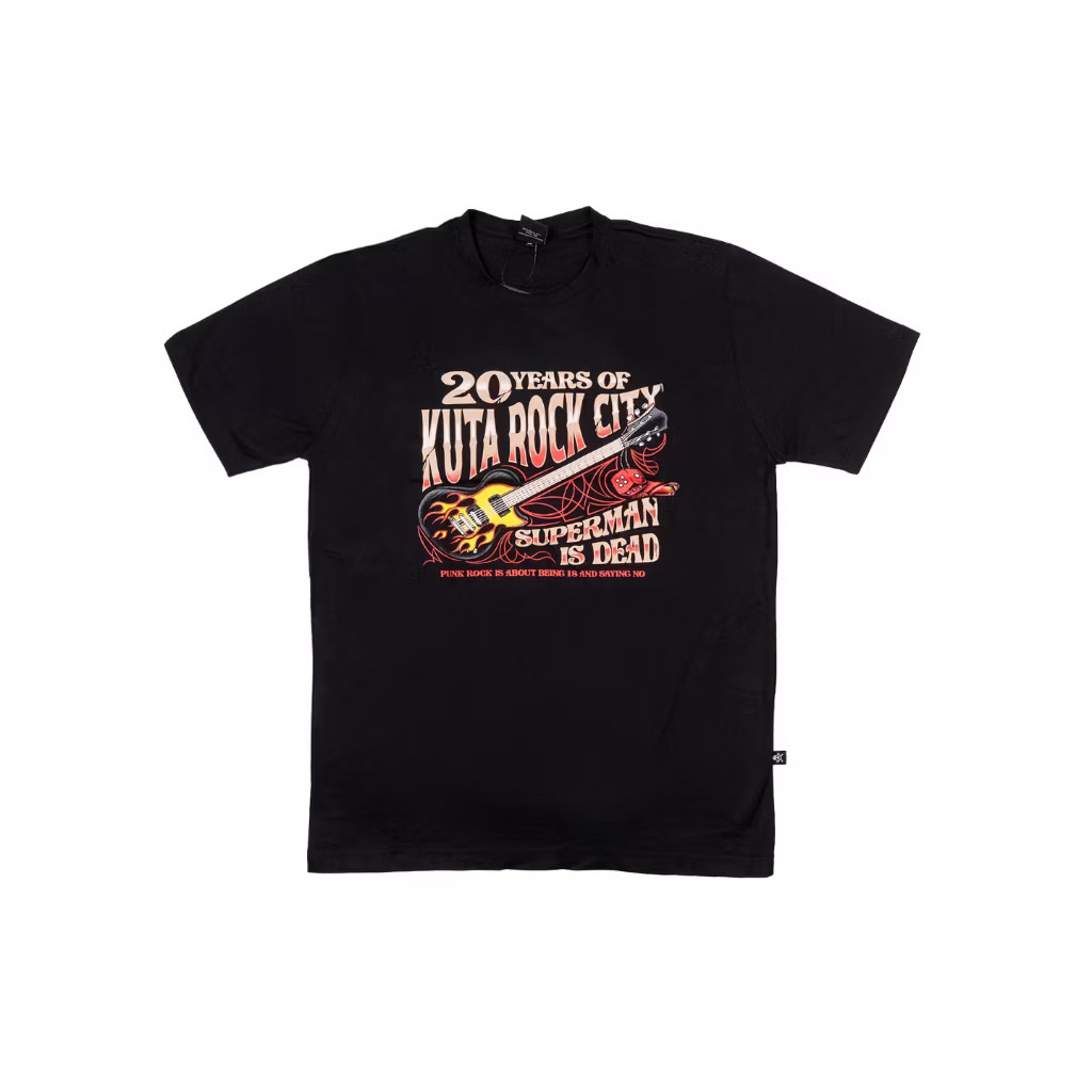 SID MERCH OFFICIAL | KUTA ROCK CITY | 20 YEARS OF KUTA ROCK CITY | LIMITED EDITION | SUPERMAN IS DEA