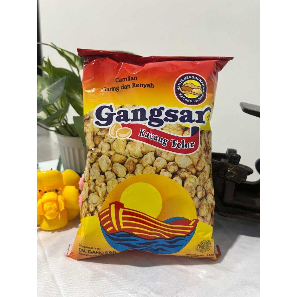 GANGSAR KACANG TELUR BEST PRODAK 225GR CAMILAN ANDALAN RENYAH KHAS TULUNGAGUNG