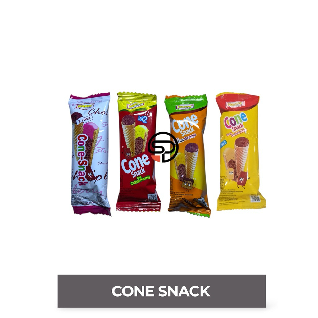 Cone Snack Happy Time - 10 Pcs x 7gr