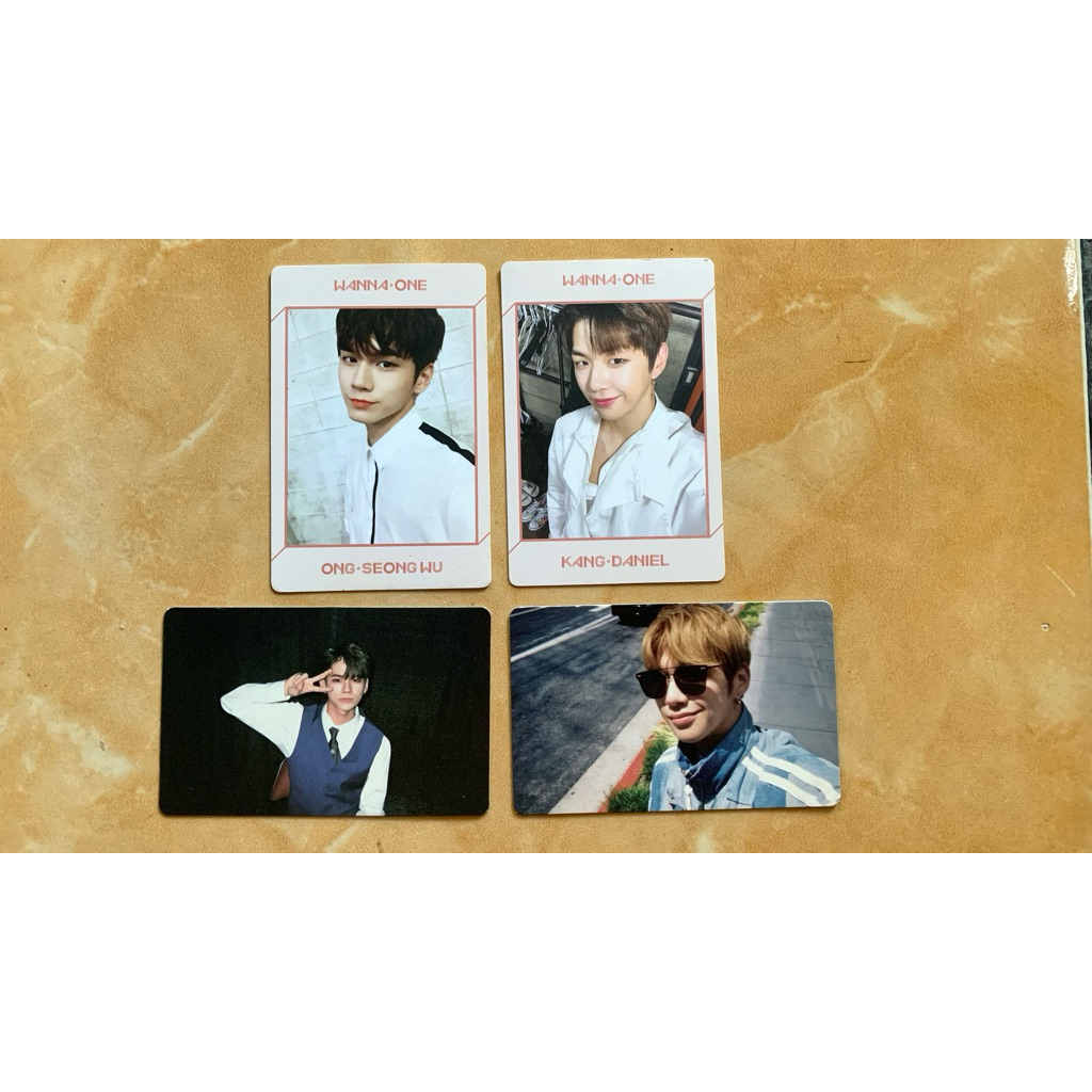 OFFICIAL PHOTOCARD KANG DANIEL & ONG SEUNGWOO