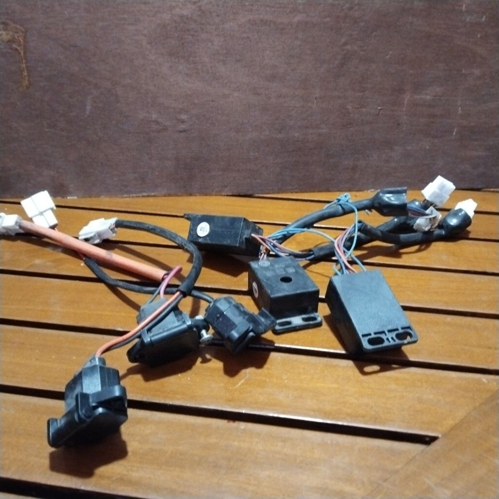 Soket Charger & alarm, Sepeda Listrik U-WINFLY (Second) New