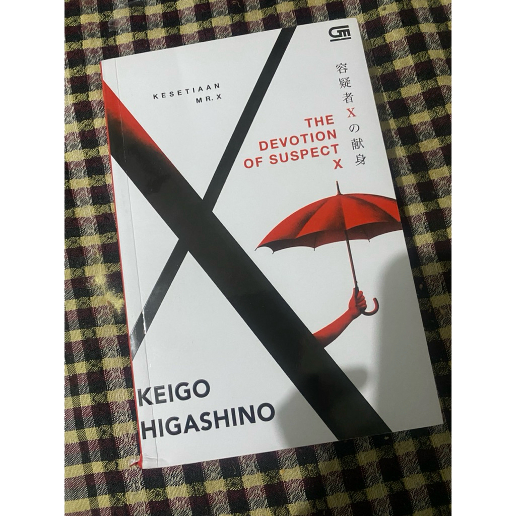 Kesetiaan Mr. X - Keigo Higashino (Novel Preloved)