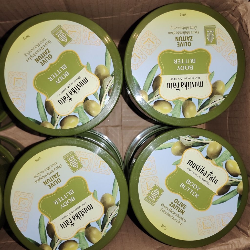 BODY BUTTER MUSTIKA RATU 200GR / BODY BUTTER TUBEROSE AND SHEA BUTTER /MUSTIKA RATU  BODY LOTION ZAI
