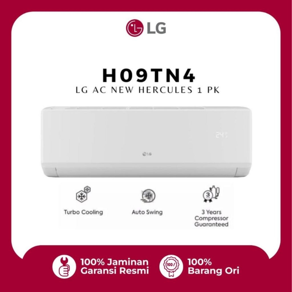 AC LG 1PK New Hercules Turbo cooling