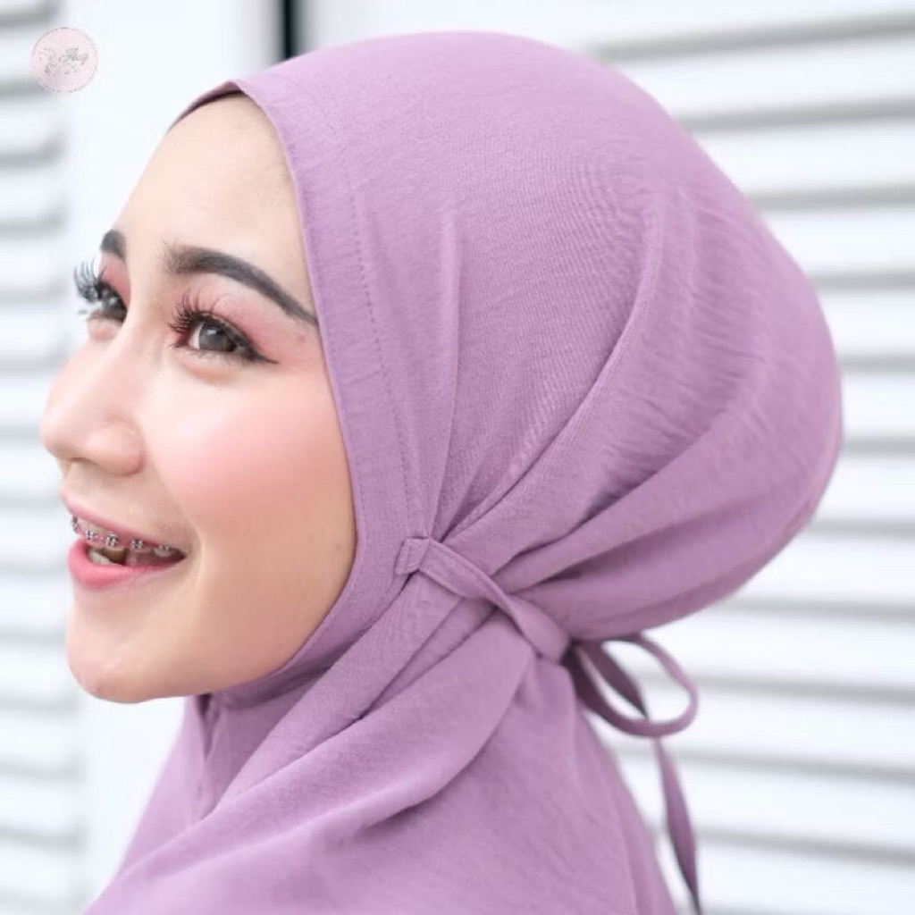 BERGO CRINKLE AIRFOW || Hijab Instan || Bergo || Hijab crinkle instan || Bergo Crinkle Airflow premi