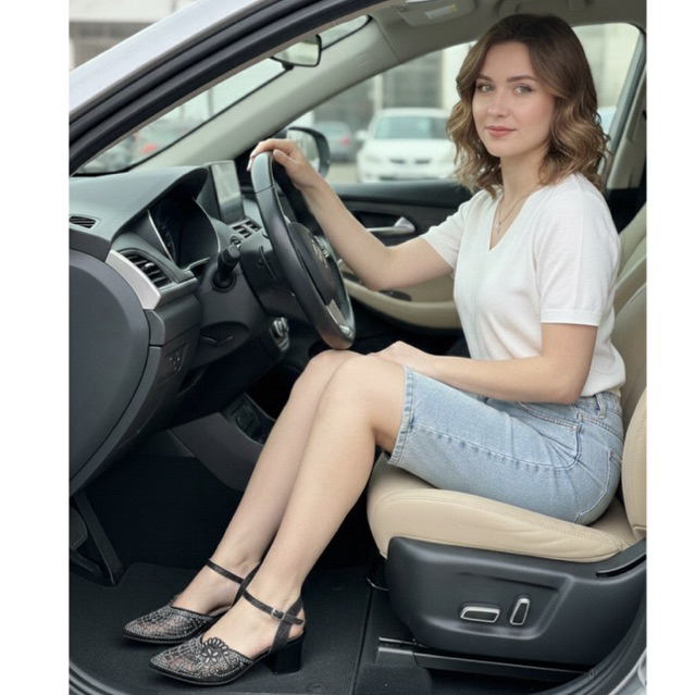 Sandal Wanita Pesta Selop tali belakang SL-02 Wanita High Heels Model Selop Size 37-42 Karet Shoes s