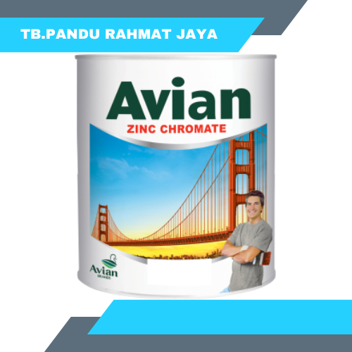 Cat Dasar Besi Avian Zinc Chromate Primer 1 Kg Cat Dasar Anti Karat
