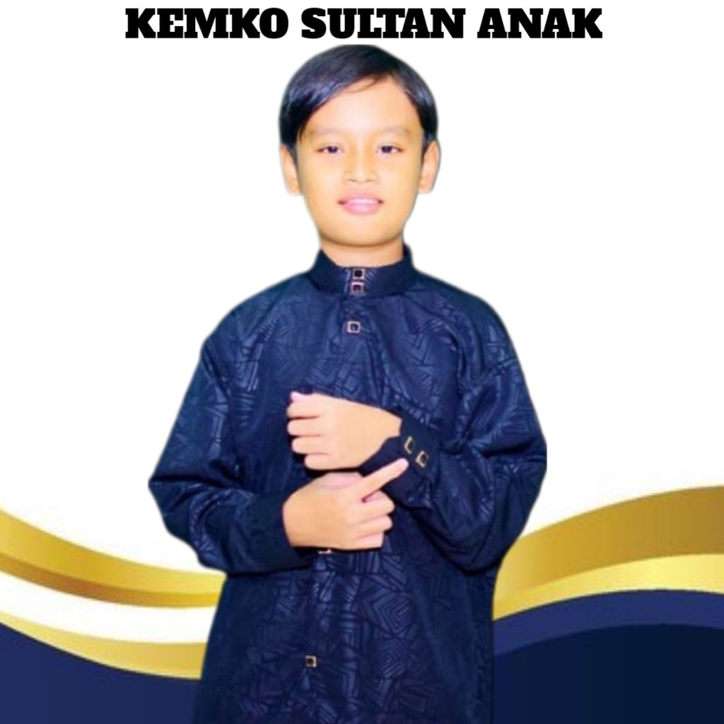 Baju Kemko sultan Embos anak Laki laki
