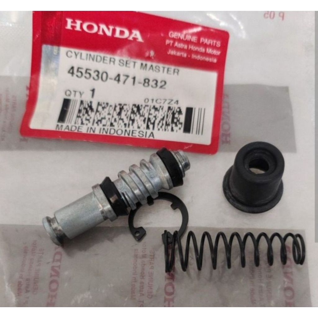 45530-471-832 CYLINDER SET MASTER REM DEPAN KARISMA SUPRA X 125 BATMAN FIT NEW REVO 100 PCX 150  KIR