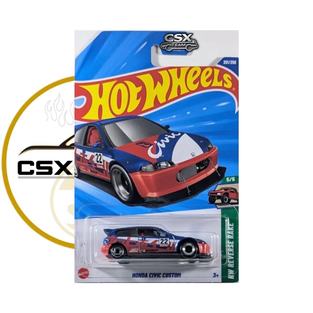 Hot Wheels Honda Civic Custom Hotwheels Honda Civic Custom HOT WHEELS HONDA CIVIC CUSTOM