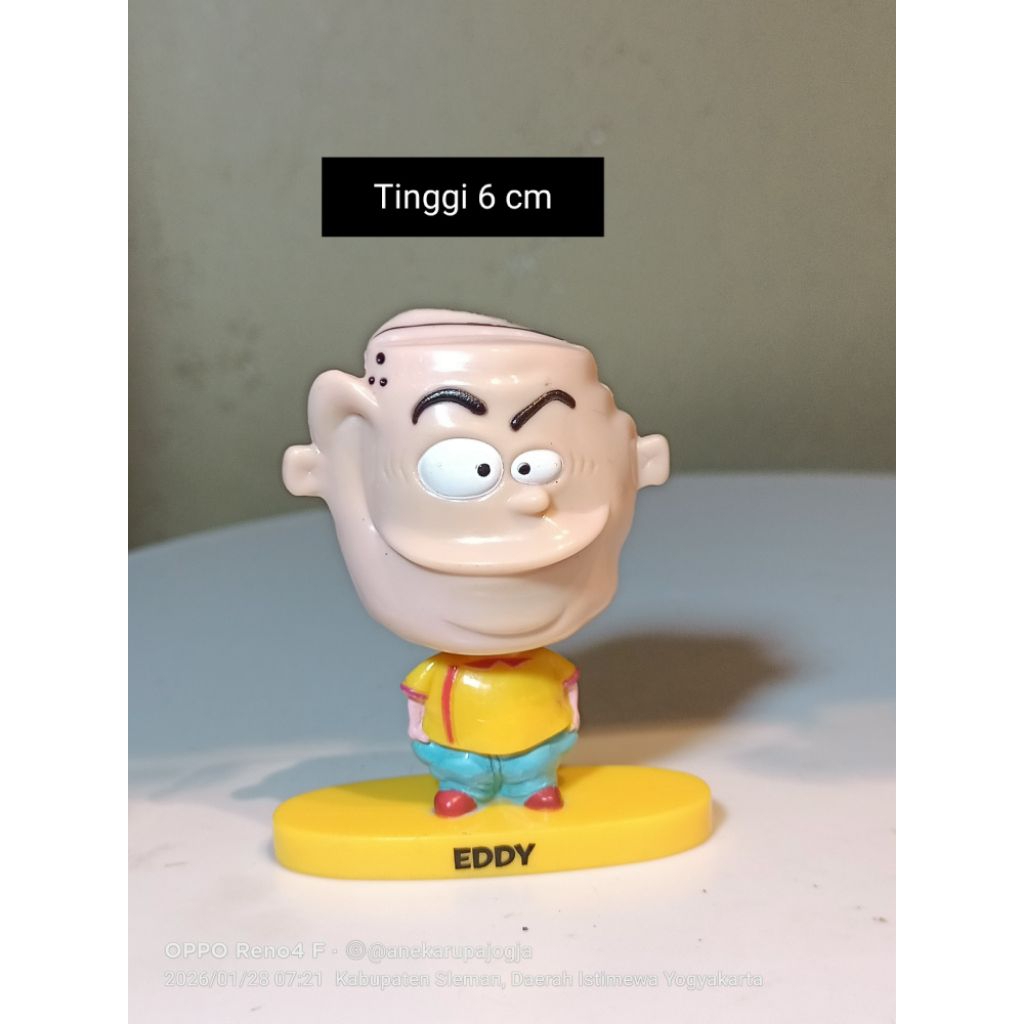 action figure kepala goyang eddy powerpuff girl cartoon network