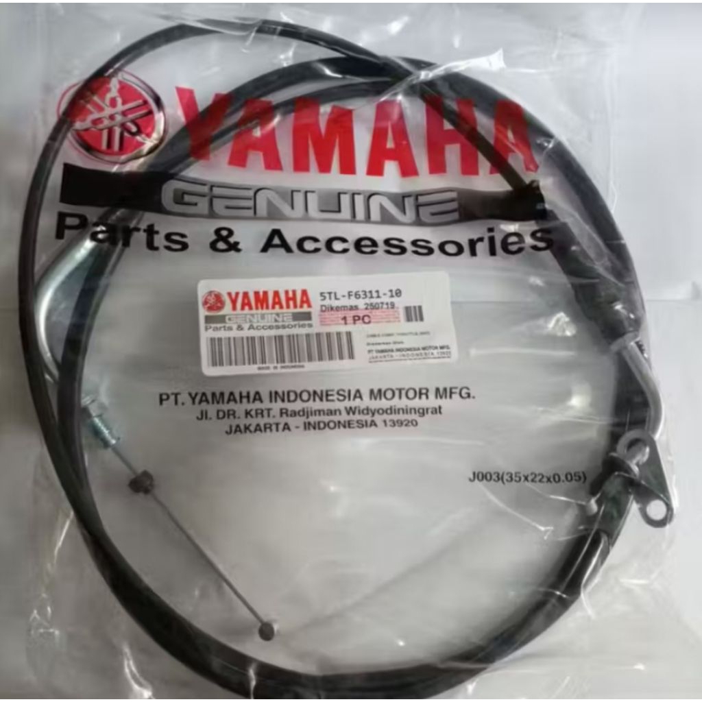 KABEL GAS TALI GAS YAMAHA MIO KARBU MIO SPORTY SMILE SOUL KARBU FINO KARBU KODE 5TL