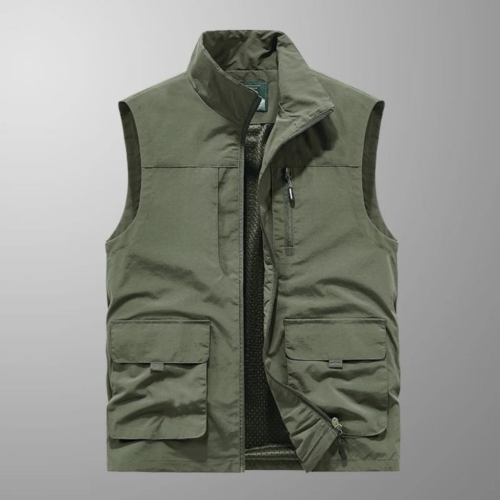 Rompi Pria Casual Outdoor / Rompi Kerja Pria / Rompi Outdoor Pria Keren Terbaru