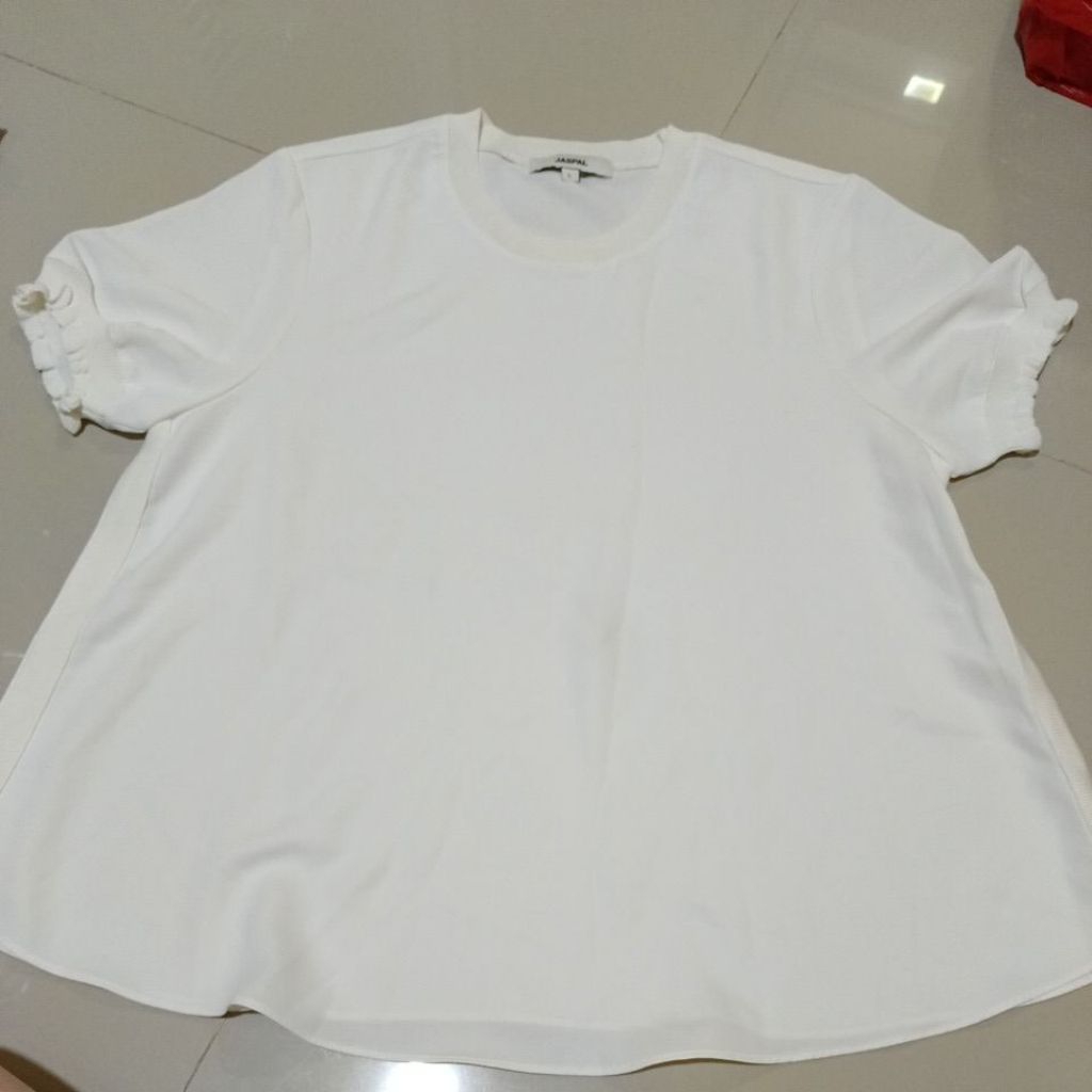 baju atasan cewek warna putih