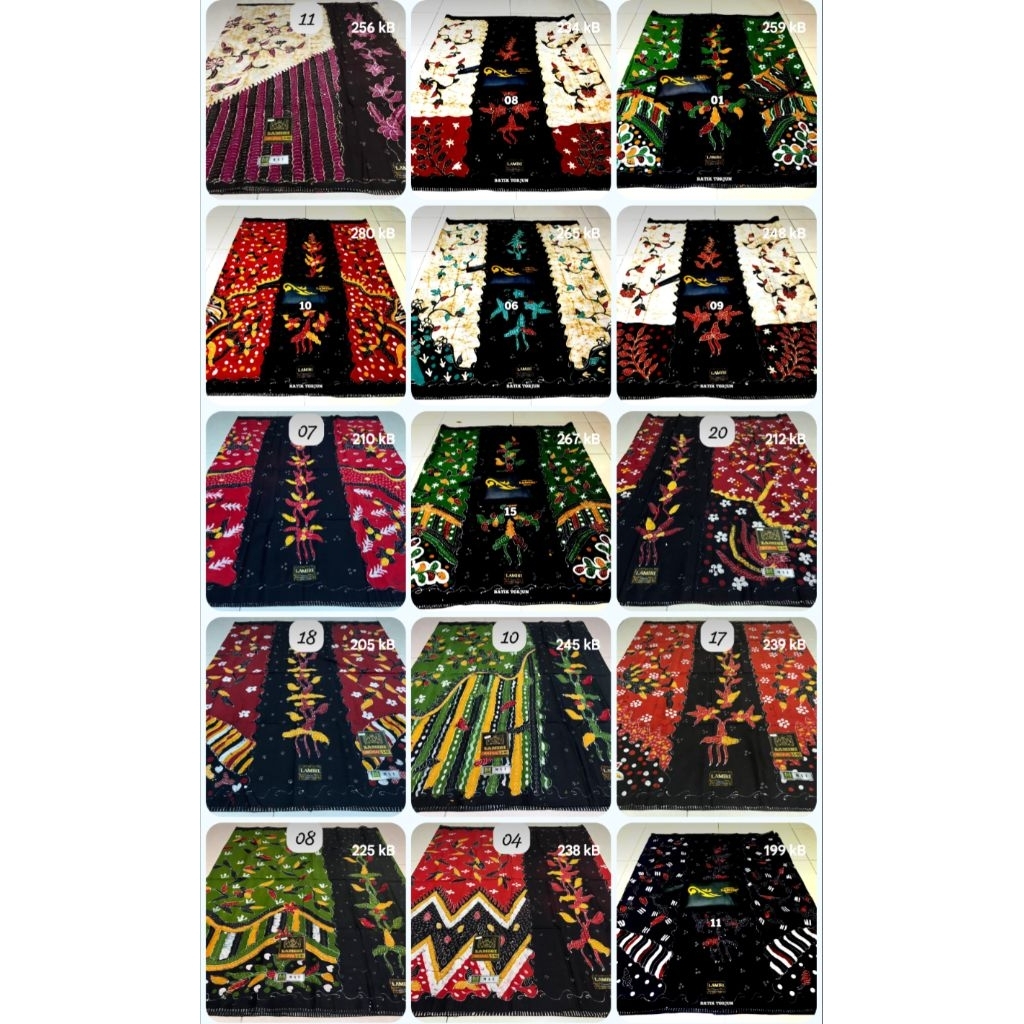 sarung batik Madura asli