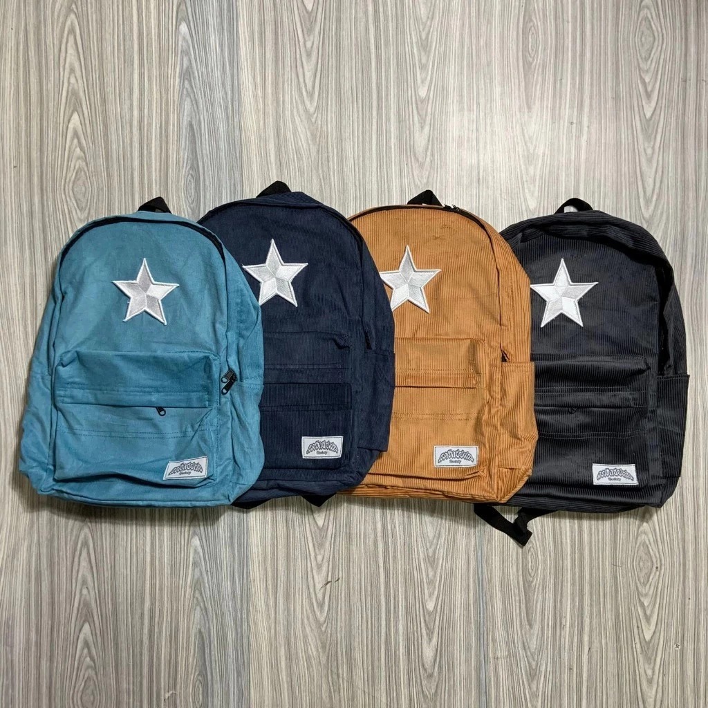 Tas Ransel Corduroy Bagpack Corduroy Tas Ransel Sekolah