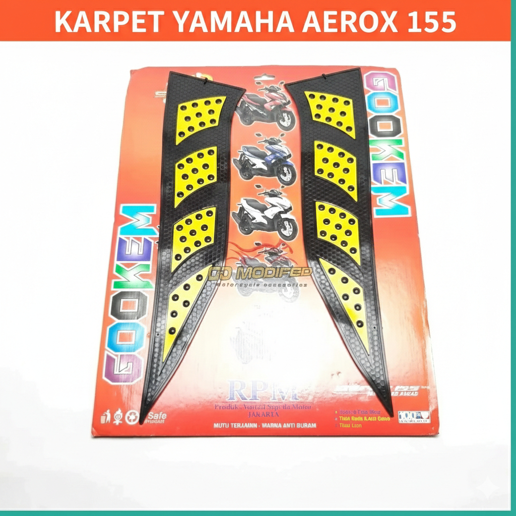 Karpet Aerox 155 Lama Bordes Pijakan Kaki Motor Aerox 155 Old