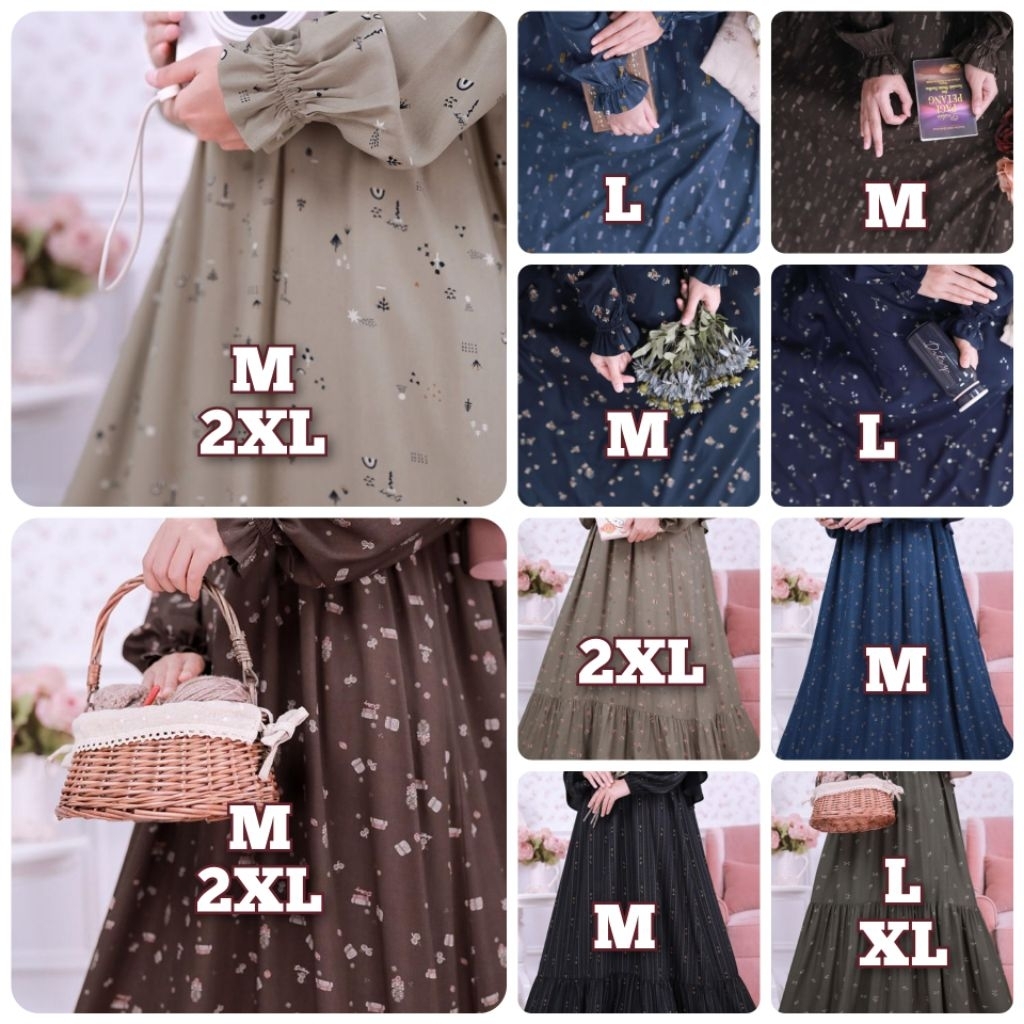 GAMIS DITSY NIGHTGOWN EDISI DESEMBER 2025