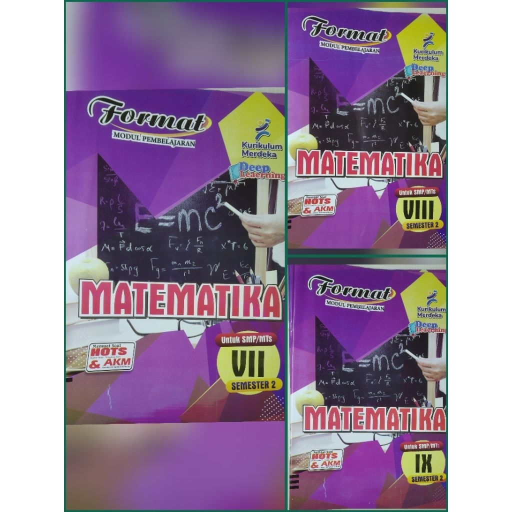 LKS SMP MTS MATEMATIKA KELAS 7 8 9 MERDEKA semester 2