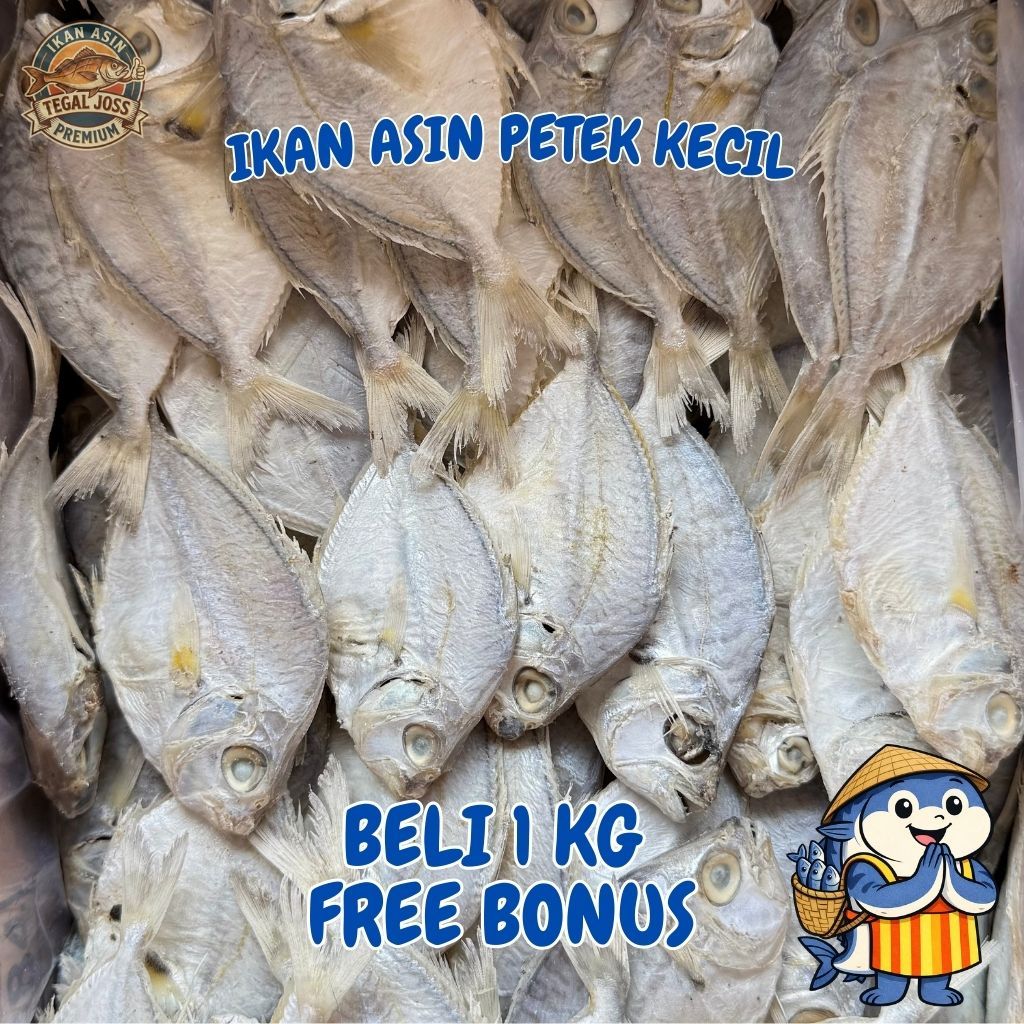 Ikan Asin Petek Kecil 500 Gram
