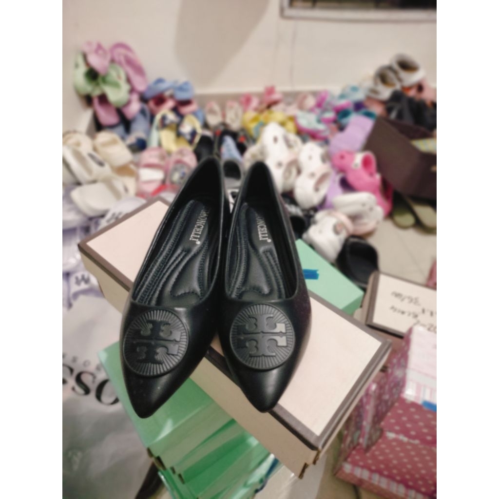 Sepatu Kerja Wanita Flat Import
