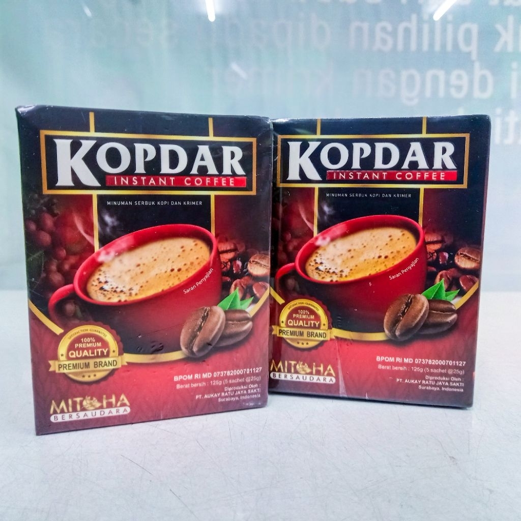 Kopi KOPDAR ORIGINAL Isi 5 sachet Coffe For Men
