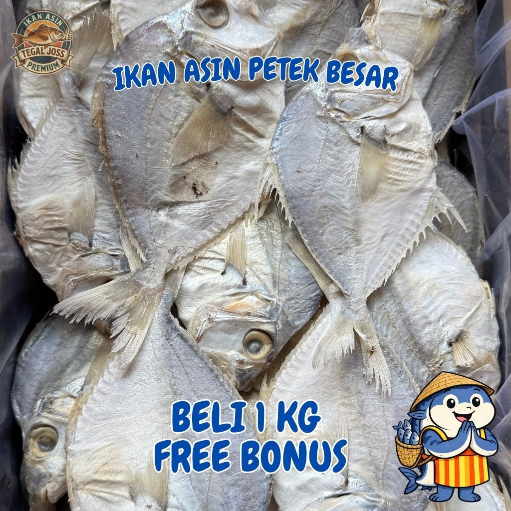Ikan Asin Petek Besar 1 KG