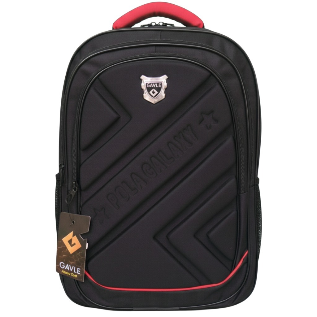Gavle Emboss Pola Galaxy Tas Ransel Sekolah Kuliah Kerja Backpack
