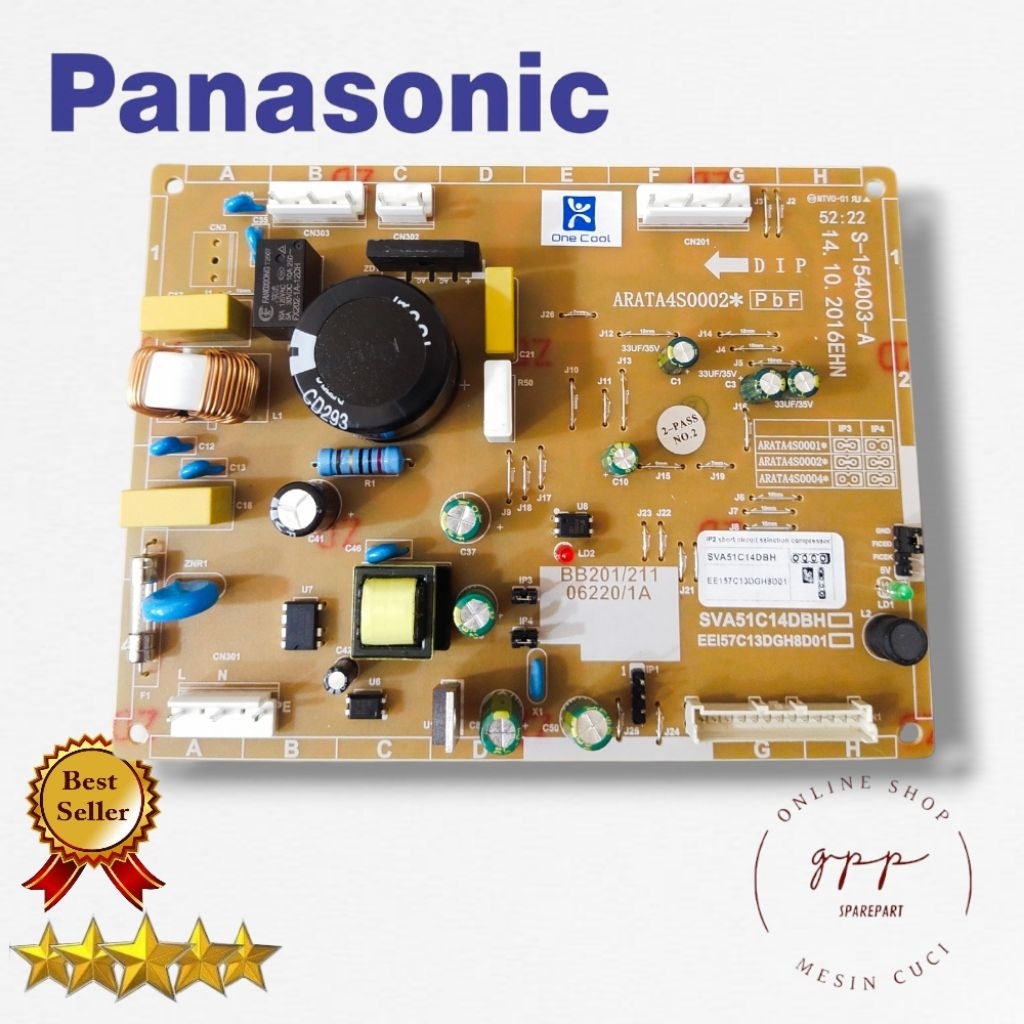 PCB Modul Kulkas Panasonic BB201 dan BB211