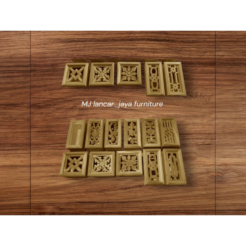loster kayu jati ukiran