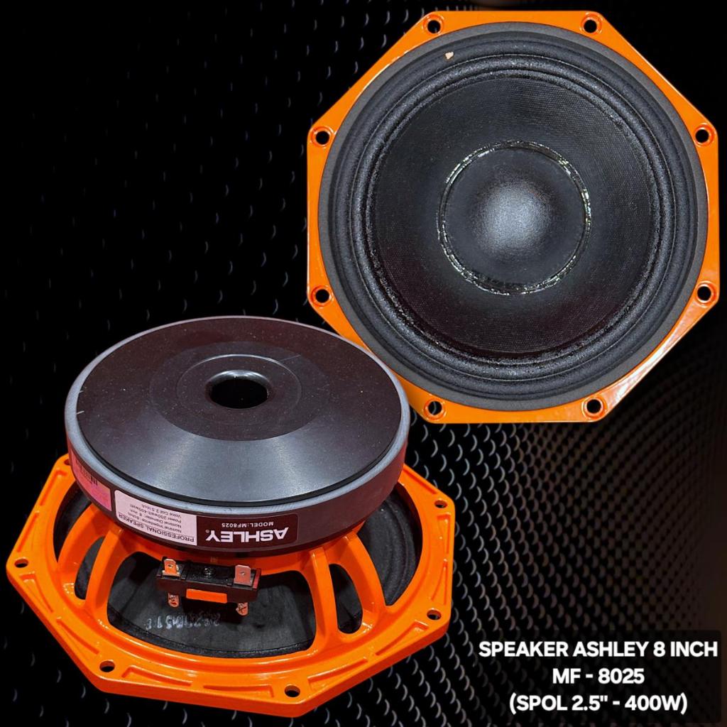 Speaker Ashley 8 Inch MF8025 / Spk Komponen Ashley 8" MF 8025 MF-8025