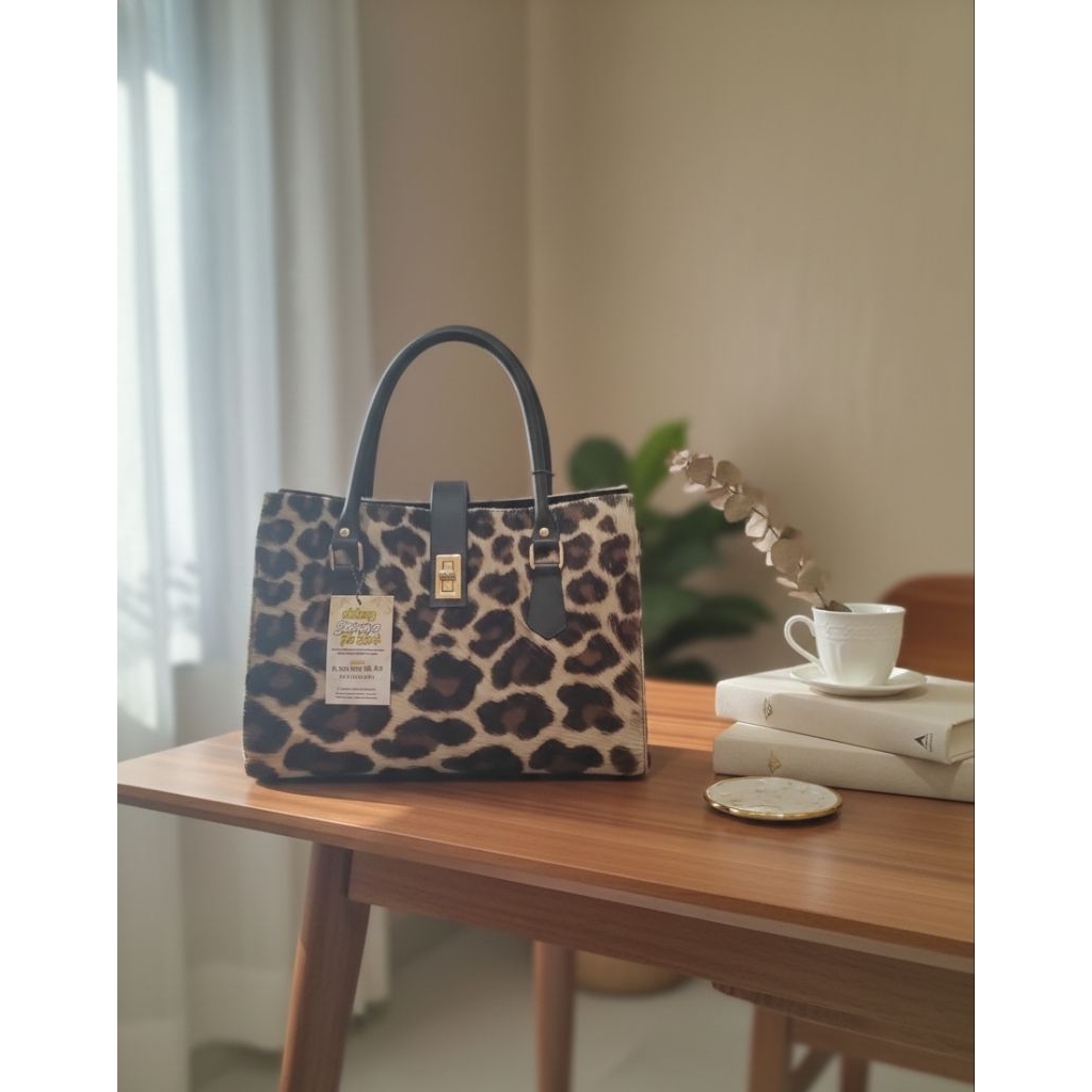 Handbag / Tas Jinjing Bulu Macan Estetik - Korean Style Fashion