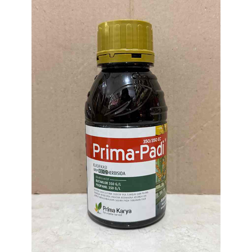 Prima-Padi 350/350 EC 500 ml HERBISIDA Racun Pra Dan Purna Tumbuh Padi