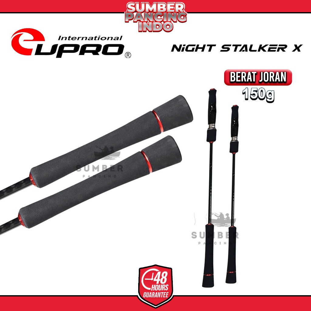 EUPRO Joran Pancing Jigging NIGHT STALKER X SCR Solid Carbon XSB Blank Fuji Componen Joran Pancing J