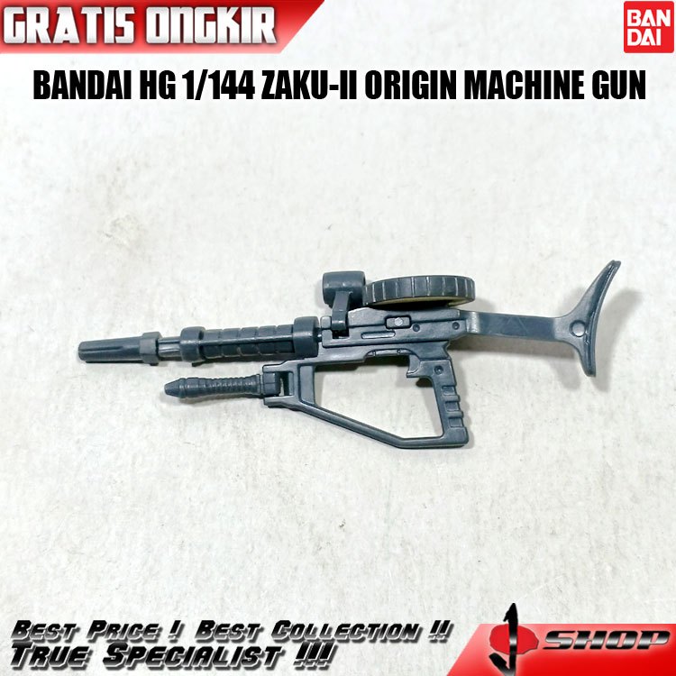 BANDAI HG 1/144 ZAKU-II ORIGIN MACHINE GUN HG3790