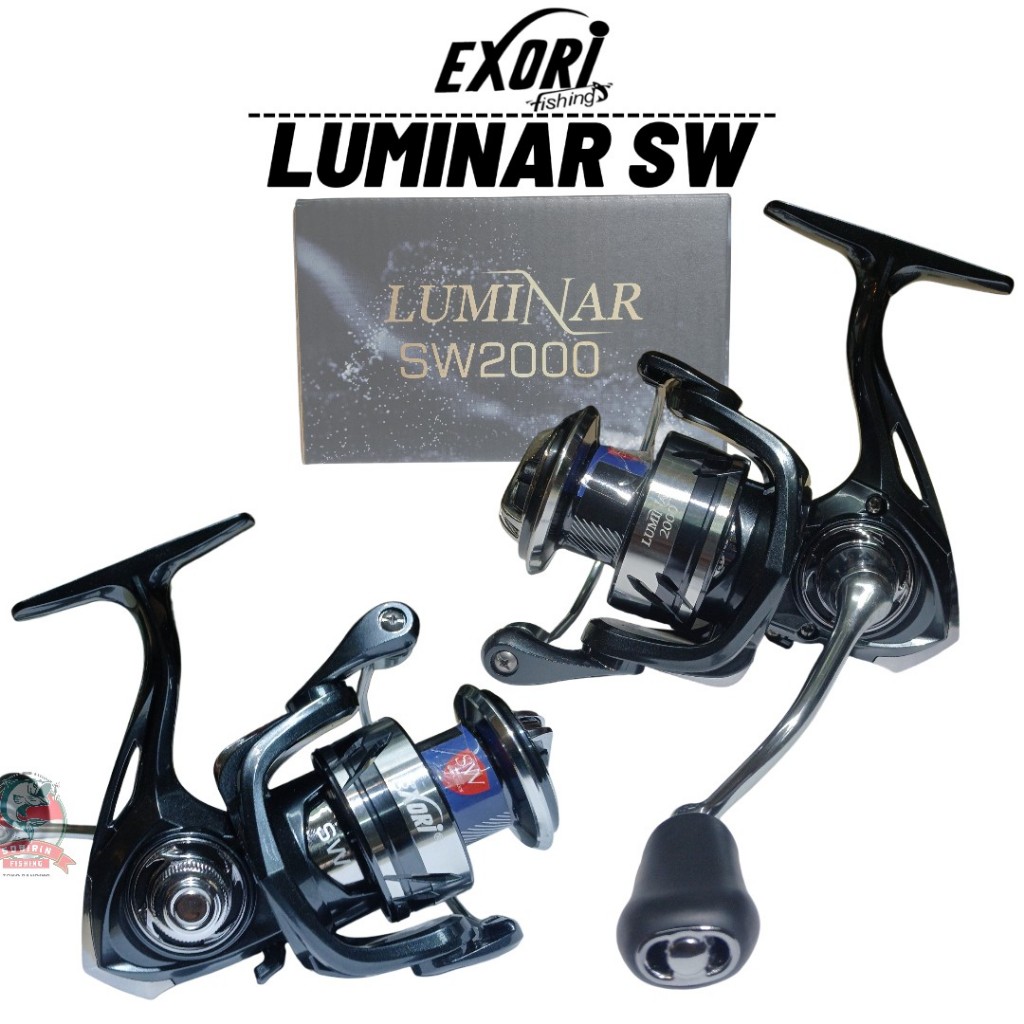 Reel exori luminar sw power handle ukuran 2000-3000 - reel pancing exori luminar