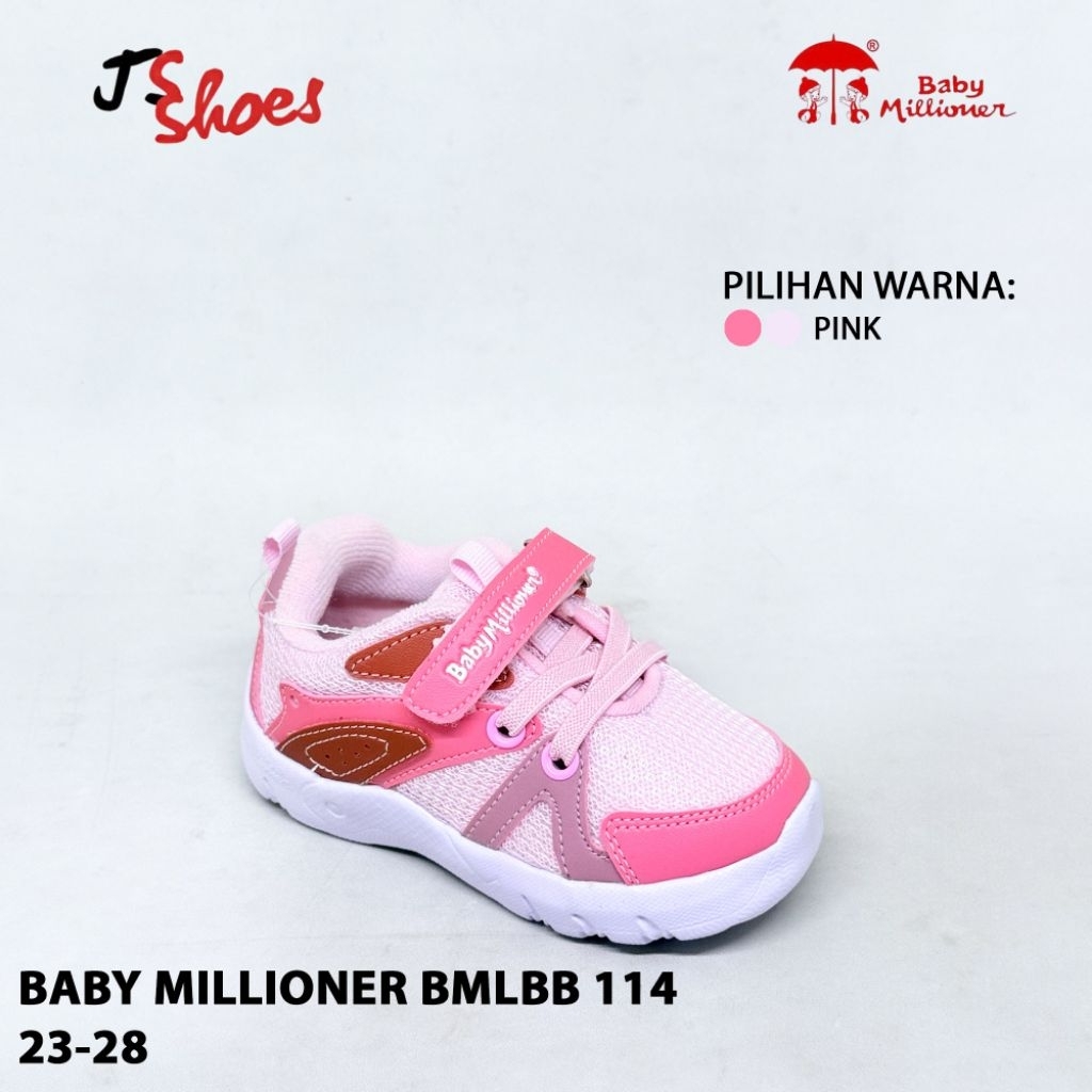 BABY MILLIONER BMLBB 114 - SEPATU ANAK BABY MERK BABY MILLIONER ORIGINAL