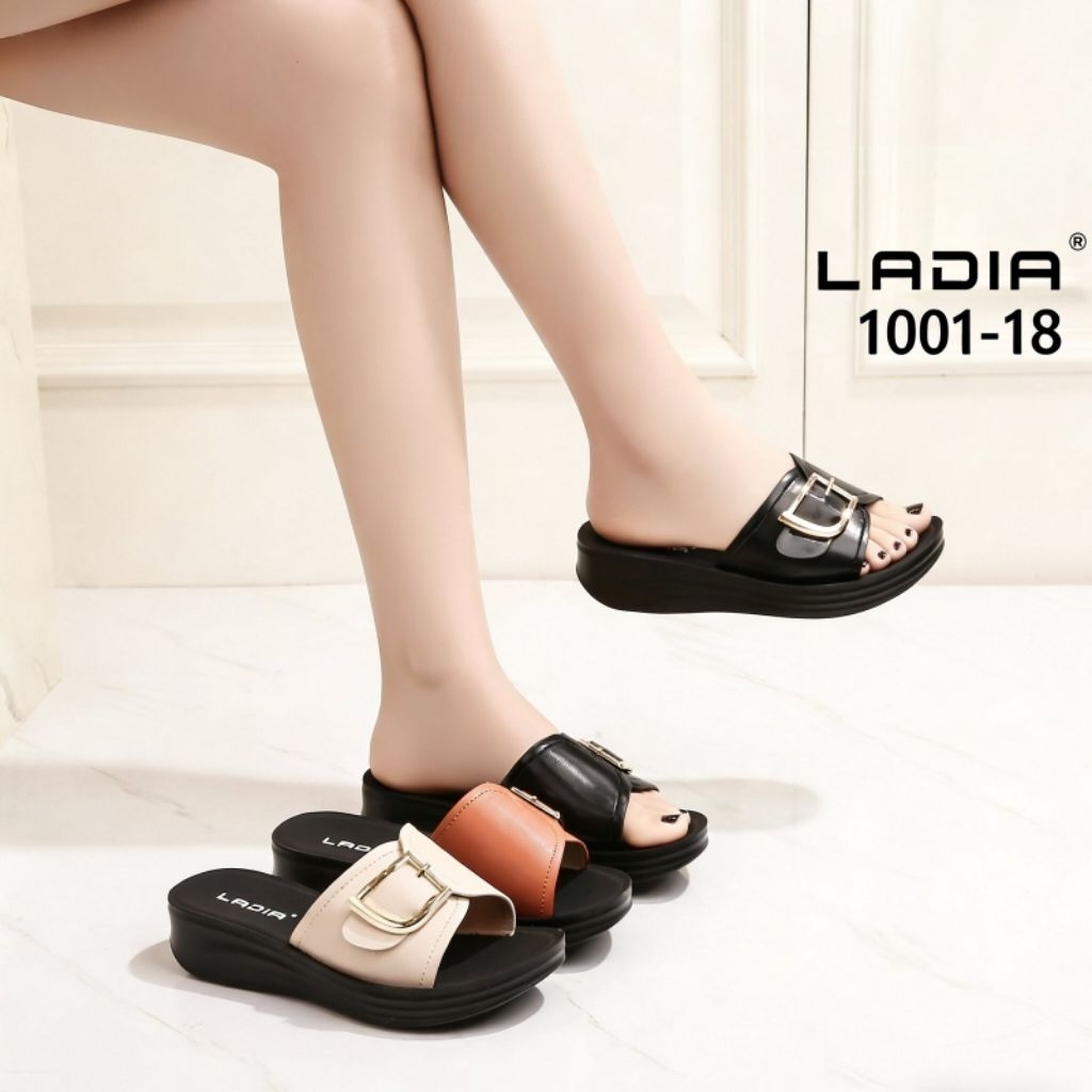 SANDAL LADIA ORIGINAL 1001-18 WADJES IMPORT HEELS 2CM