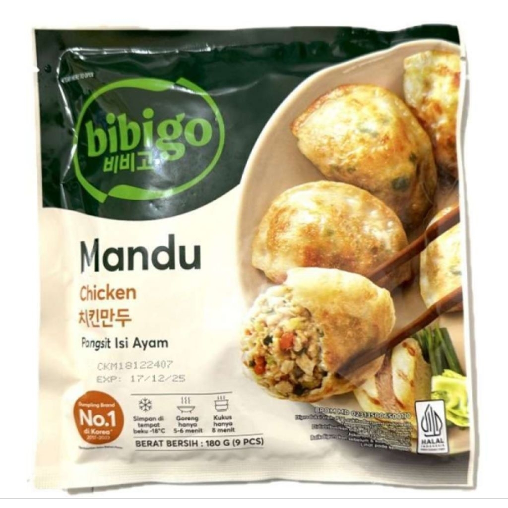 BIBIGO MANDU CHICKEN 180 GRAM
