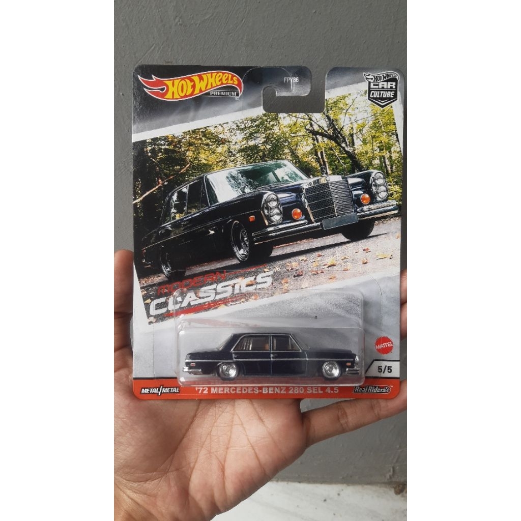 hot wheels premium 72 mercedes benz 280 sell