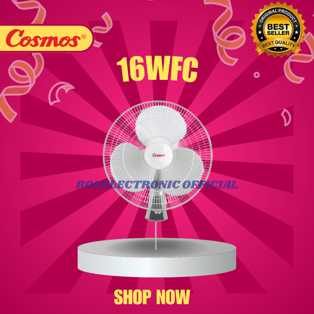 Cosmos AirFlow 16WFC - Kipas Angin Dinding/16 WFC/16-WFC/16WFC/Kipas Angin Dinding COSMOS murah