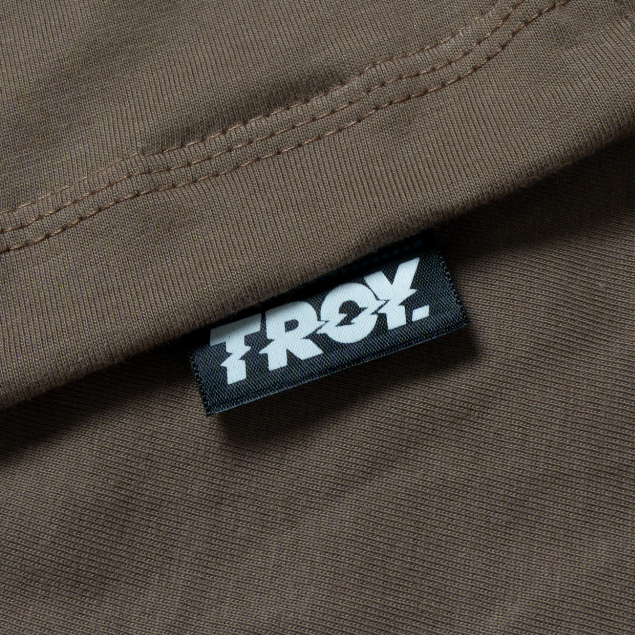 Troy Company Tshirt Maple Brown Attitude - Kaos Lengan Pendek Kaos Coklat MTD 2850