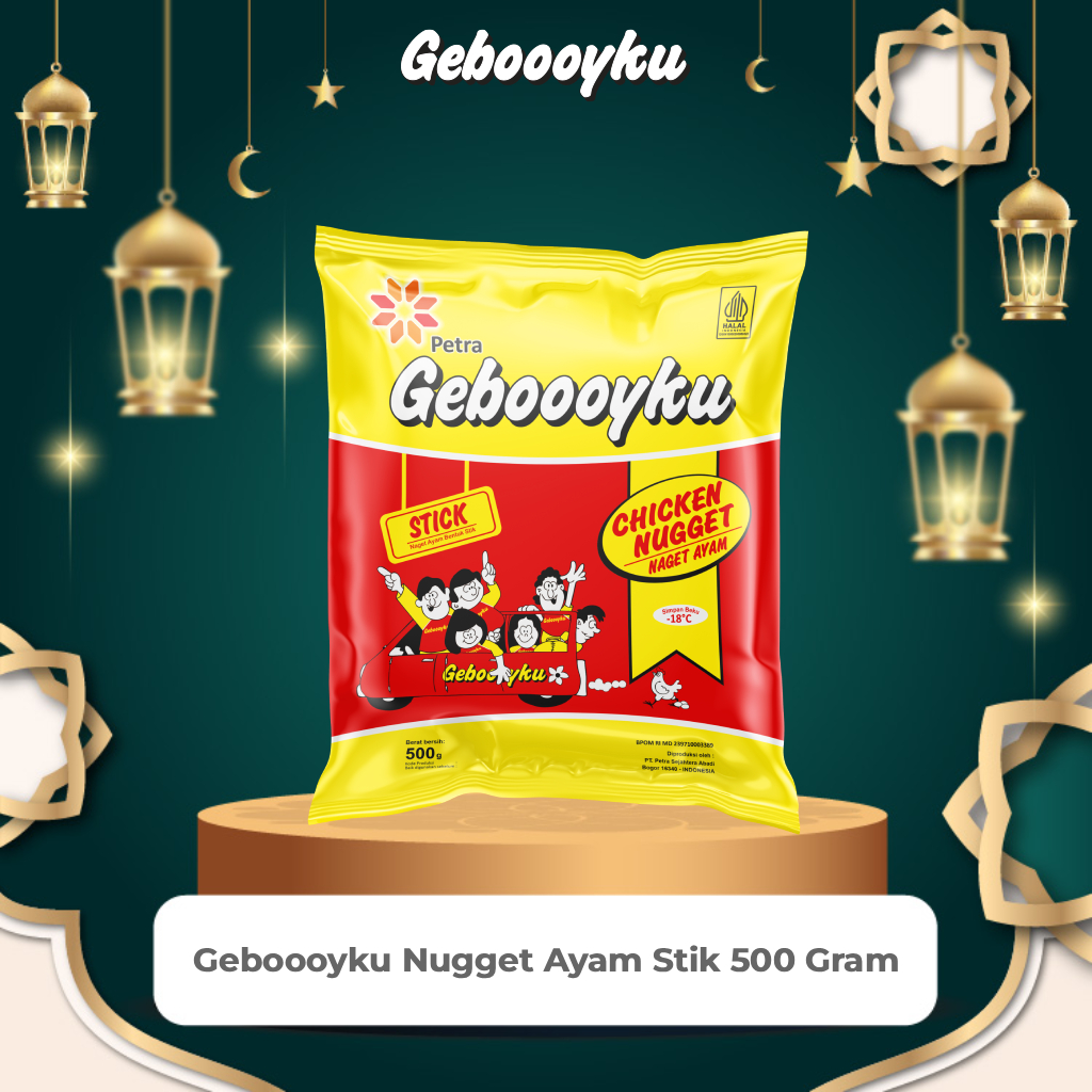 Gebooyku Nugget Ayam Stick 500Gr