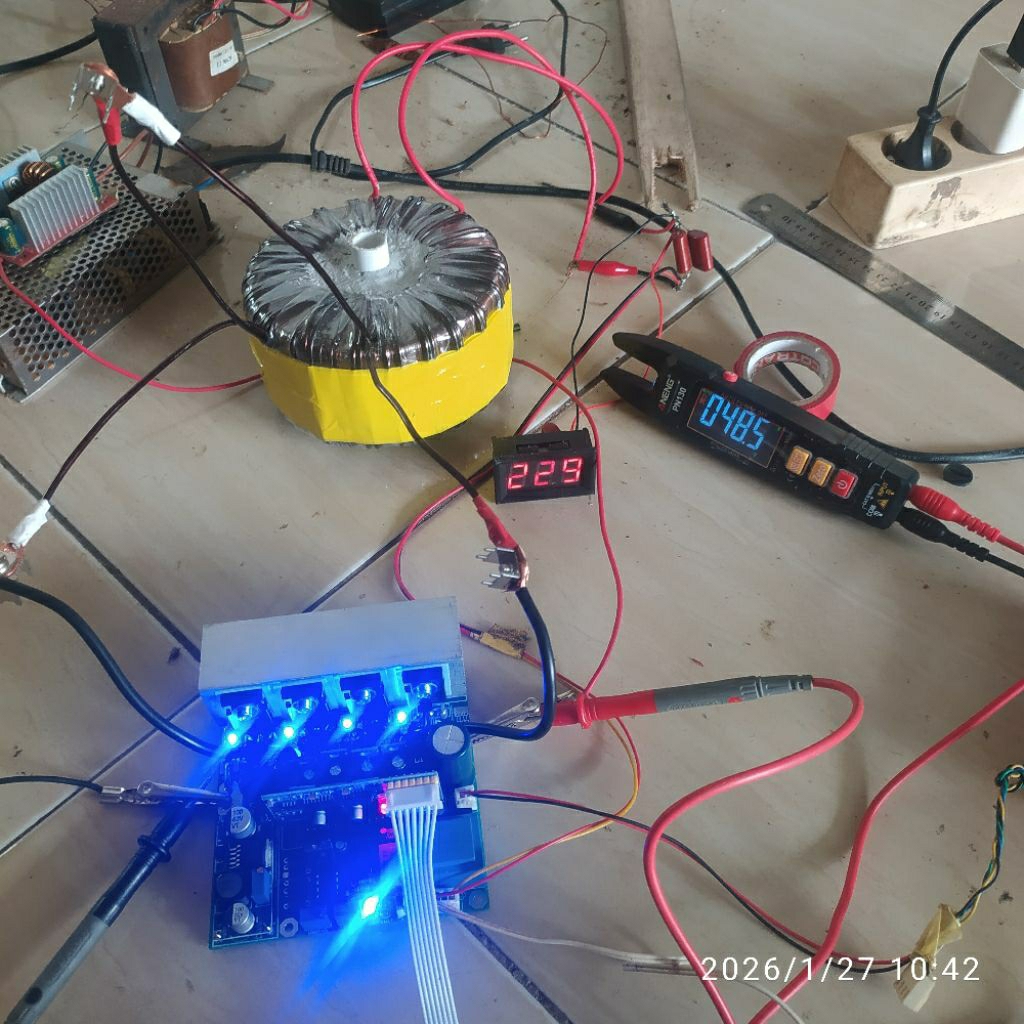 inverter set 4 mosfet pure sine wave egs 002