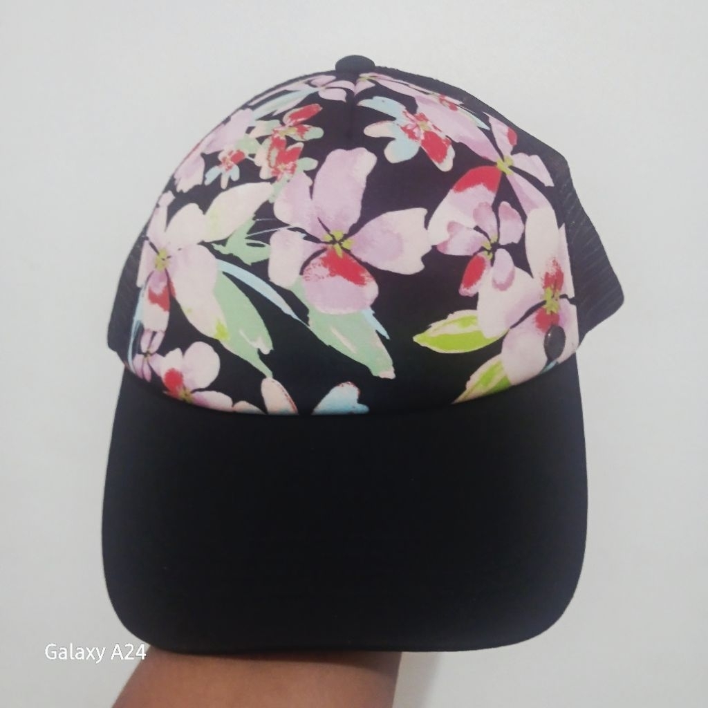 Topi Roxy Beautiful Morning Trucker Blk