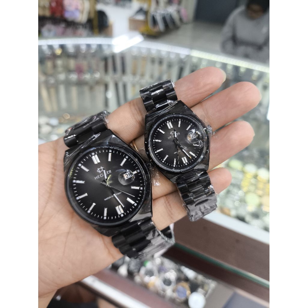 jam tangan couple hegner 1732